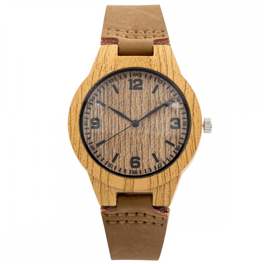 Montre Femme Marron Bois CHTIME 