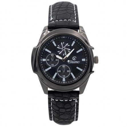 Montre Homme Silicone Noir CHTIME 