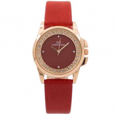 Magnifique Montre Femme Rouge GIORGIO