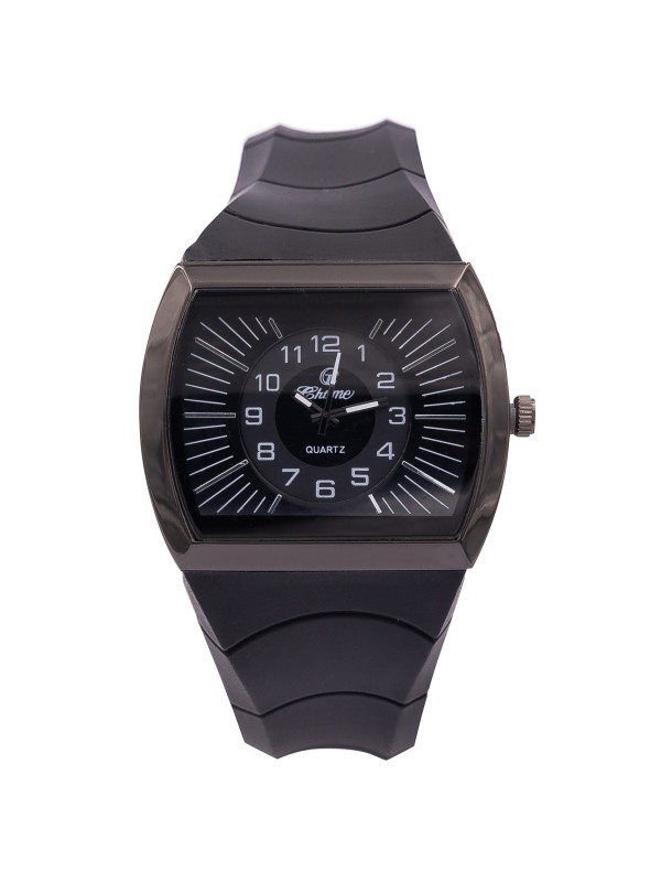 Montre Homme Fashion Silicone Noir CHTIME 