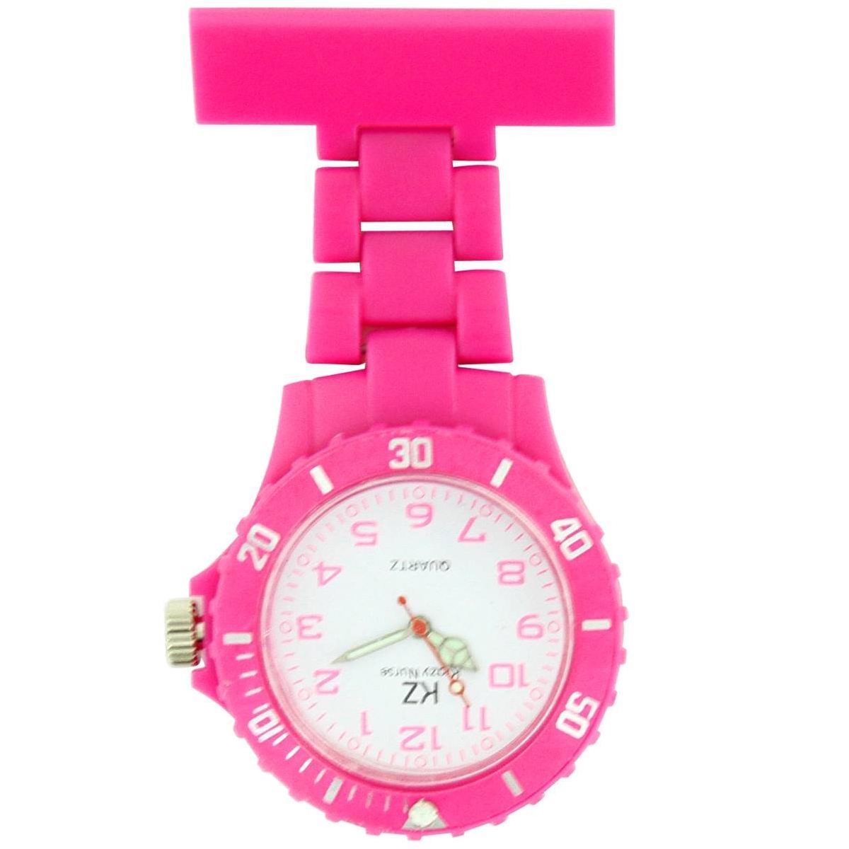 Montre infirmi re Plastique Rose broche 138 6 00 MI138