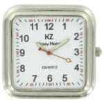 Cadran CARRE montre infirmière silicone