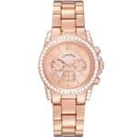 Montre Femme Louise Pearl ornée de Cristaux Swarovski® Rosé LP20