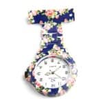 Montre Infirmière Femme Plastique Fleurs KZ 169