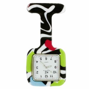 Montre Infirmière Silicone Couleur KRAZY 81