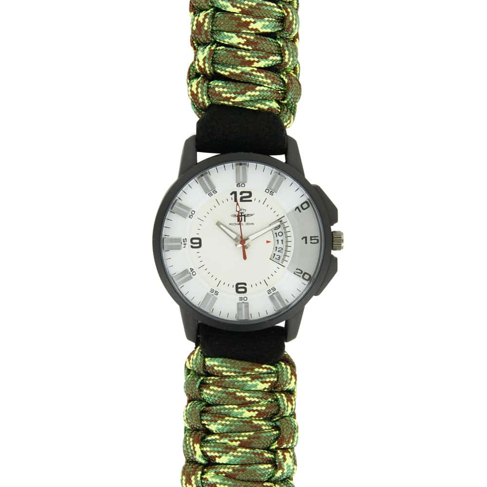 Montre Homme Boussole Vert M. JOHN 278