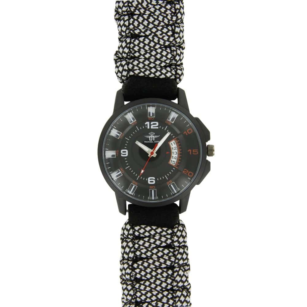 Montre Homme Boussole Noir M. JOHN 378