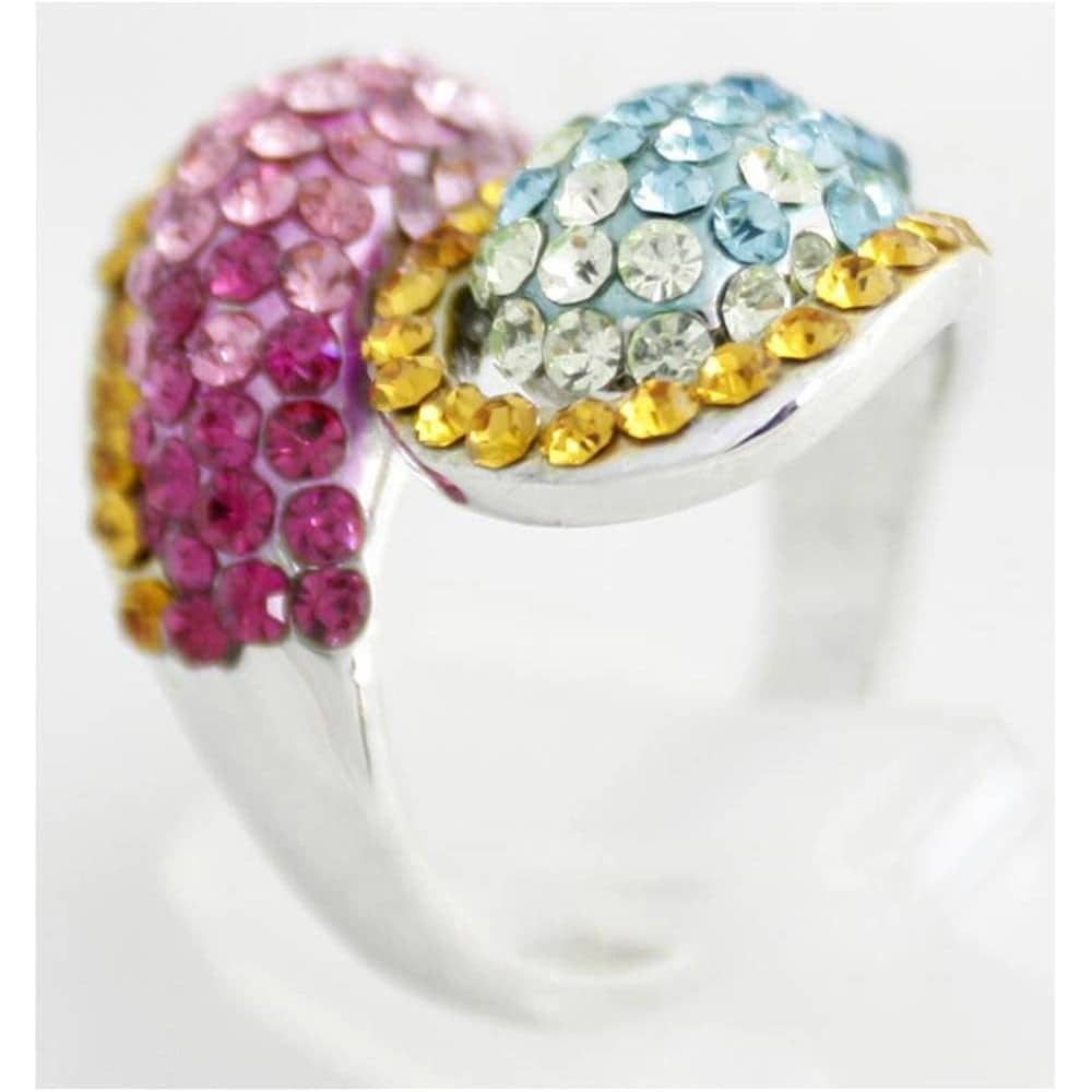 Bague Femme Argent Strass DAPHNEE