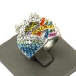 Bague Corset Argent Femme DAPHNEE