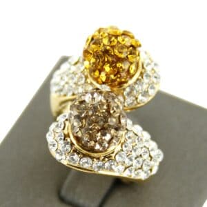 Bague de Femme Boules Strass DAPHNEE