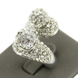 Bague Femme Boules Strass DAPHNEE