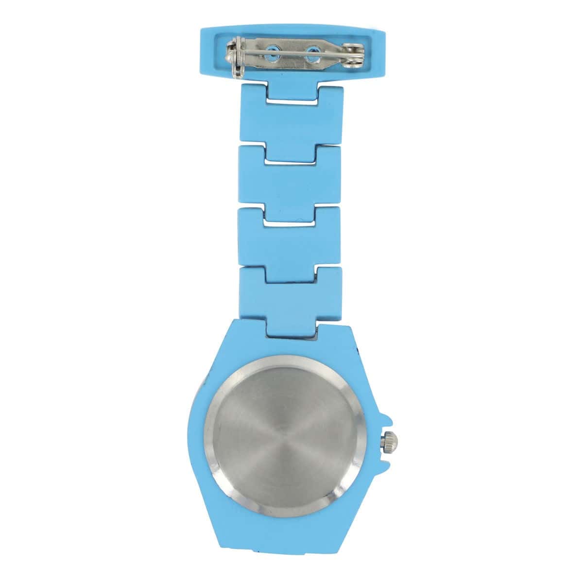 Montre Infirmière en Métal Bleu KRAZY