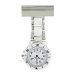 Votre Montre Infirmière Métal Blanc KRAZY