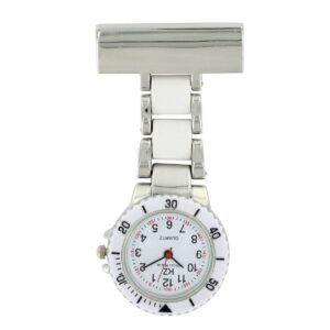 Votre Montre Infirmière Métal Blanc KRAZY