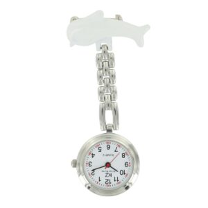 Montre Infirmière Dauphin Blanc KRAZY