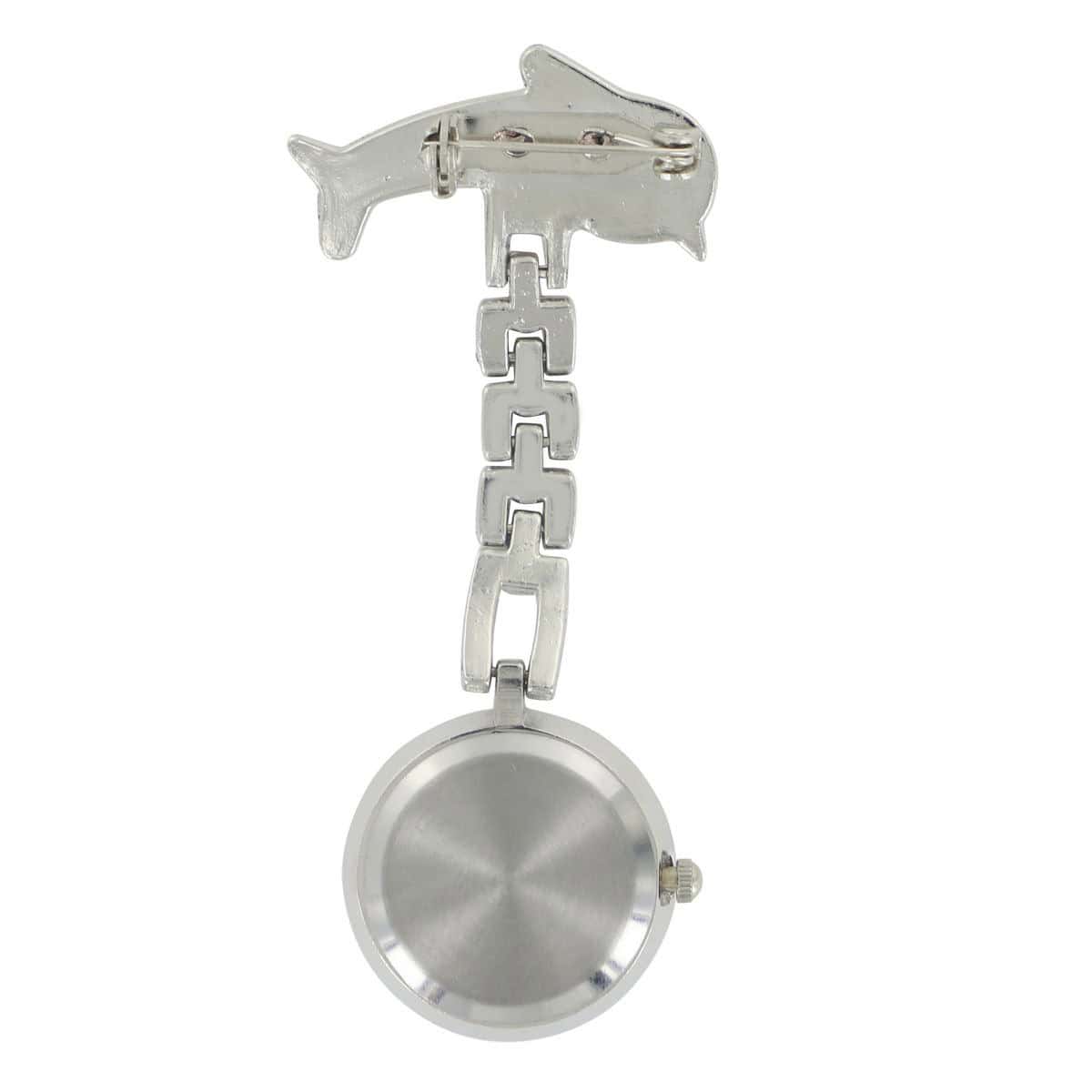 Montre Infirmière Dauphin Argenté KRAZY