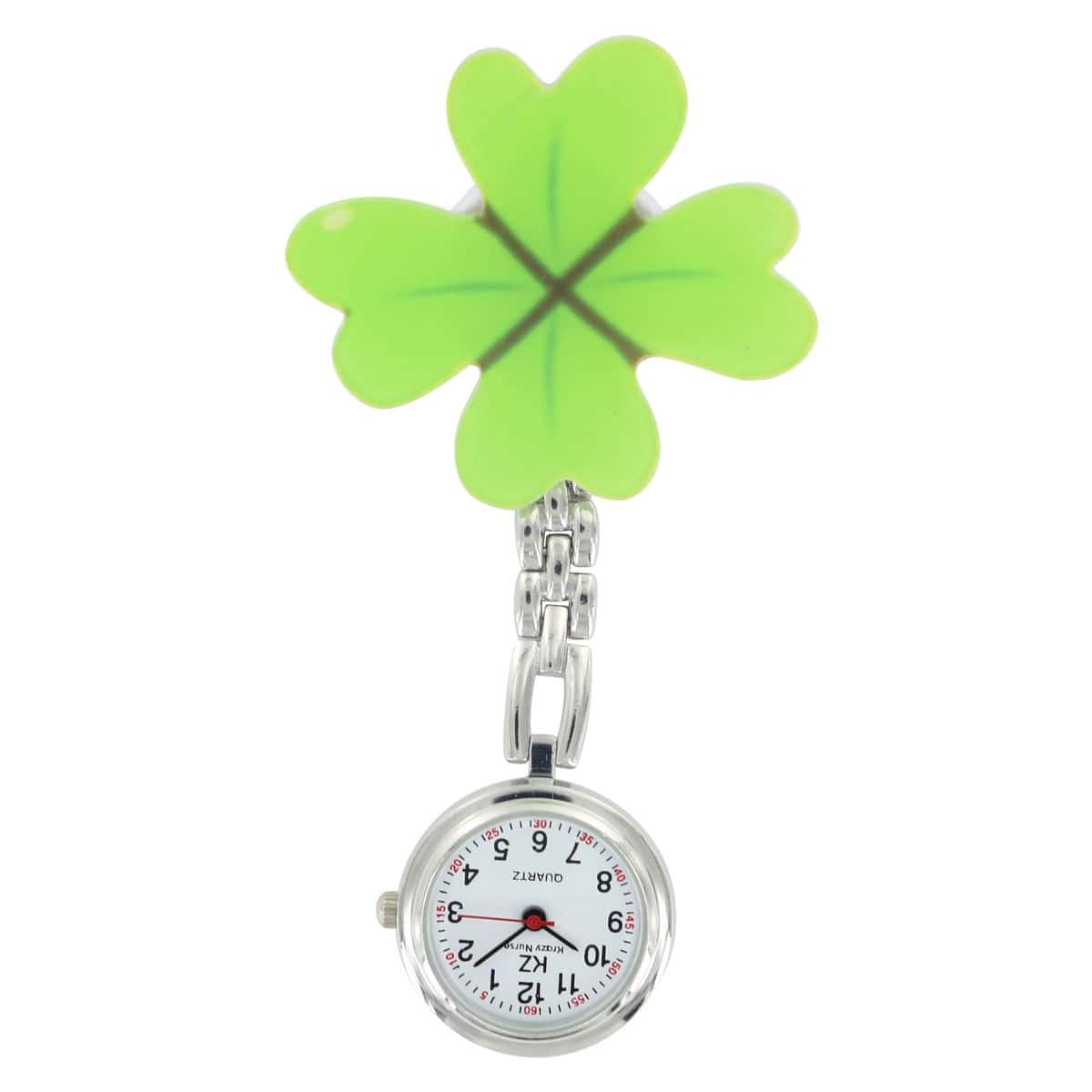 Montre Infirmière Trèfle Pince KRAZY