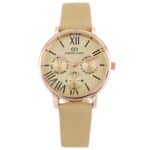 Montre de Femme Effet Chrono Beige GIORGIO