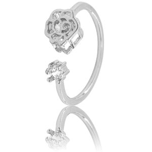 Bague Femme Ajustable ROSANA Strass