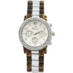 Montre Femme Ecailles Tortue Strass CHTIME