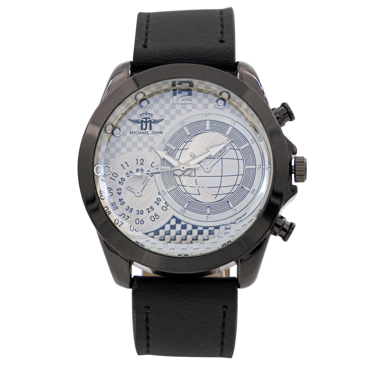 Votre Montre Homme Noir M. JOHN