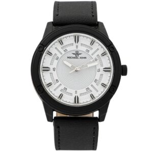Montre Homme Bracelet Noir M. JOHN