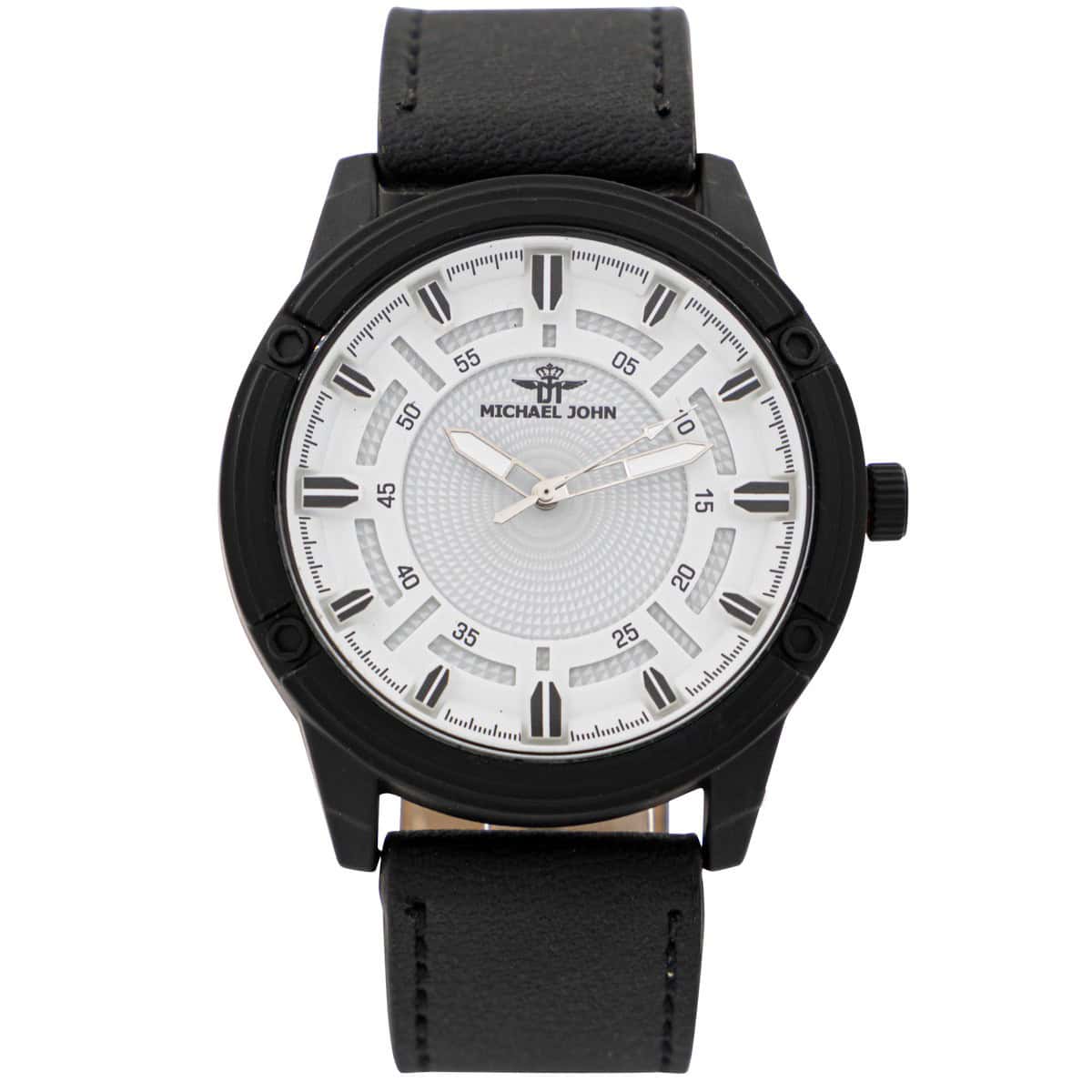 Montre Homme Bracelet Noir M. JOHN