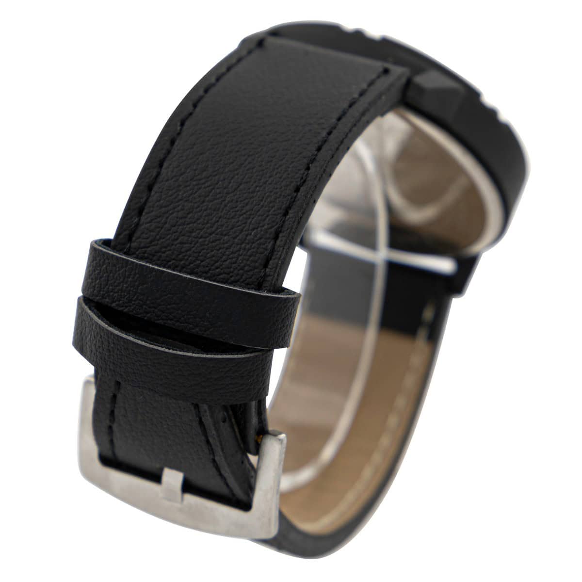 Montre Homme Bracelet Noir M. JOHN