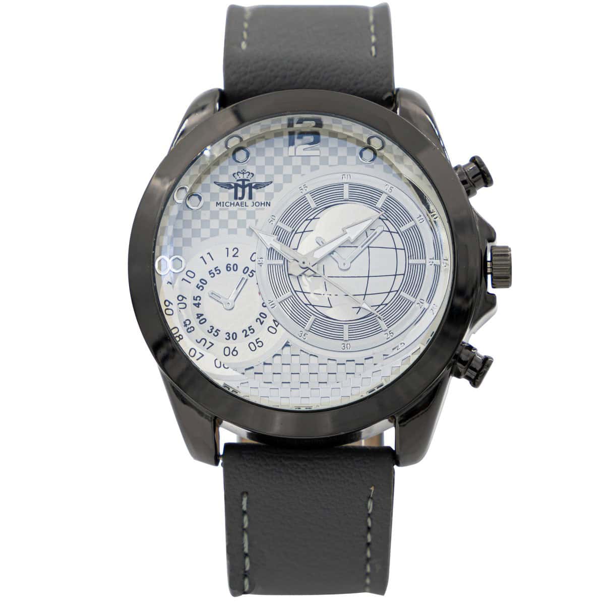 Montre Homme Bracelet Gris M. JOHN