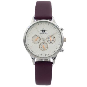 Montre Femme Violet Chrono M. JOHN