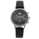 Montre Femme Noir Chrono M. JOHN