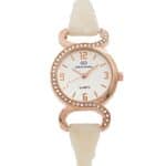 Coffret Montre Femme Métal Rose Crème GIORGIO