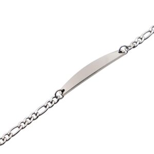 Sublime Gourmette Bracelet Acier Femme