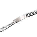 Gourmette Bracelet Acier pour Femme