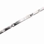 Très Belle Gourmette Bracelet Acier Femme