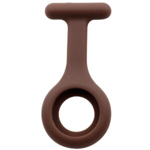 Coque Silicone Marron Dark Montre Infirmière KRAZY