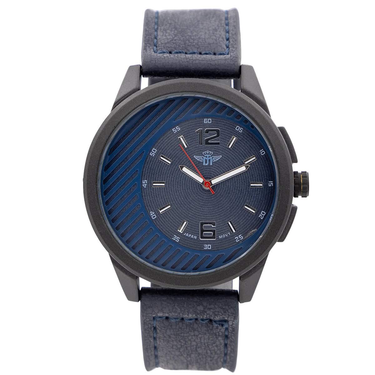 Montre Homme Bleu M. JOHN