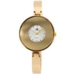 Montre Femme Métal Doré Strass M. JOHN