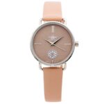 Montre Femme Rose Strass M. JOHN