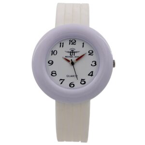 Montre Femme Silicone Blanc M. JOHN