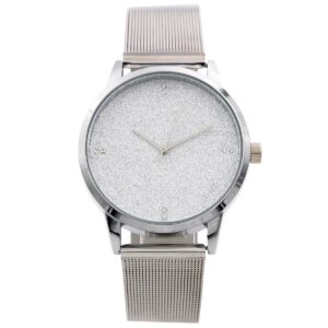 Coffret Montre Femme Métal Argenté GIORGIO