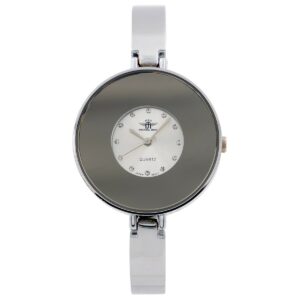 Montre Femme Métal Argenté Strass M. JOHN