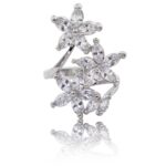 Coffret Bague Femme Rhodium FLORA