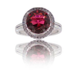 Coffret Bague Femme Rhodium SMELLA