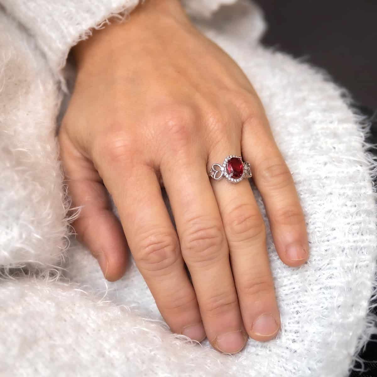 Coffret Bague Femme Rhodium ELECTRA