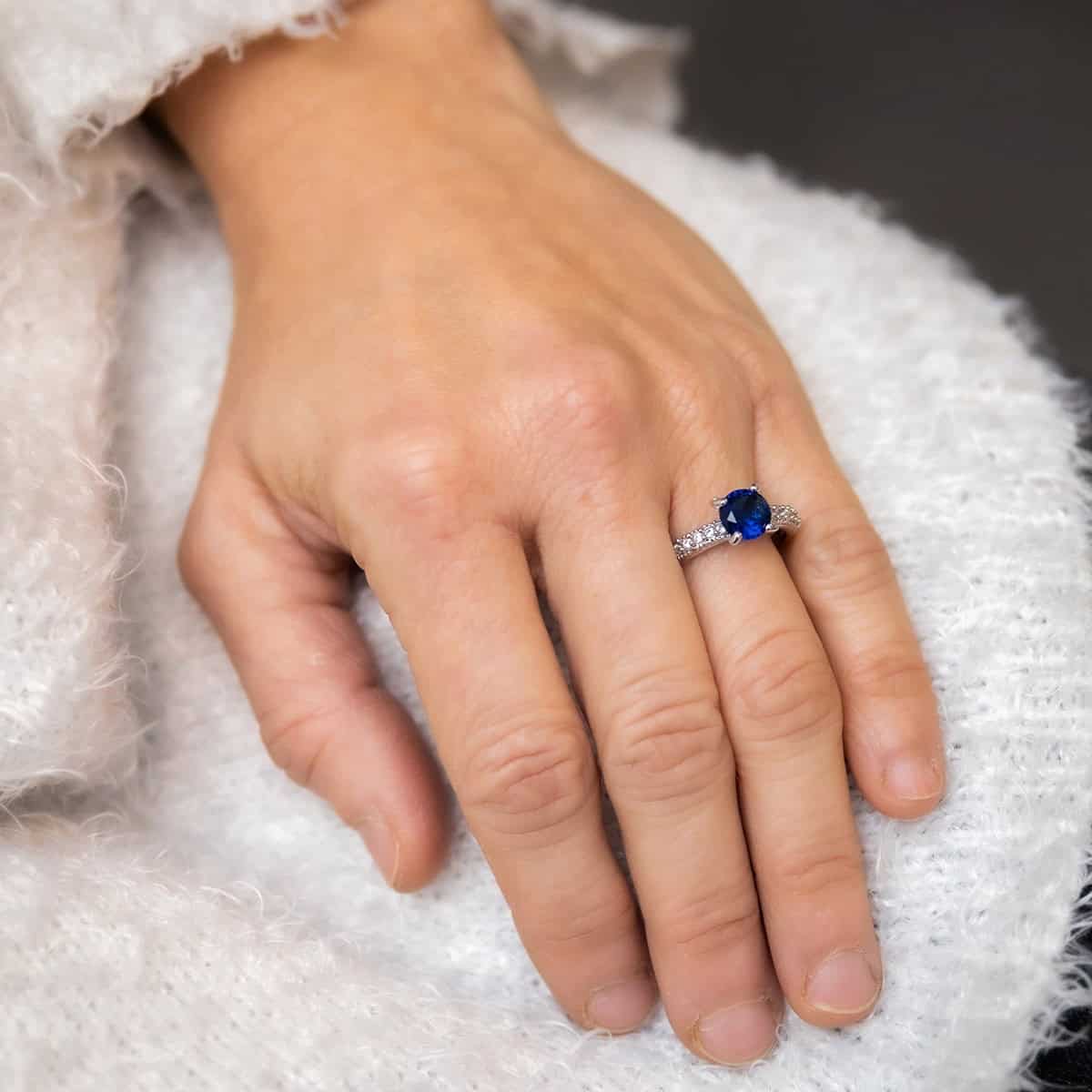 Coffret Bague Femme Rhodium POLA