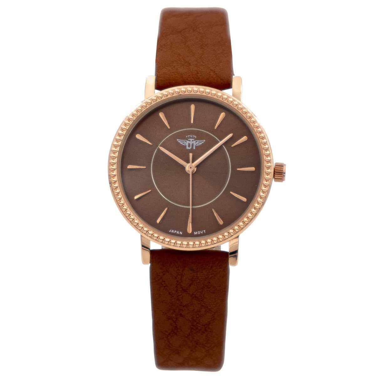 Montre pour Femme Marron M. JOHN