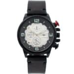 Montre Homme Tendance Noir M. JOHN