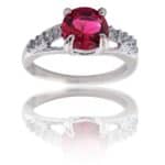 Coffret Bague Femme Rhodium LIBRAE