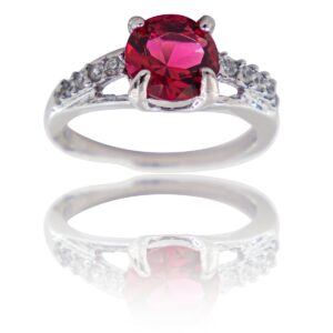 Coffret Bague Femme Rhodium LIBRAE